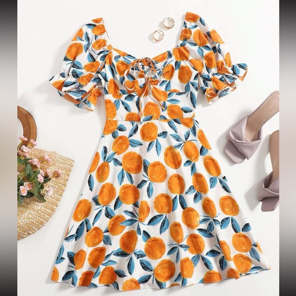Orange dress 🍊